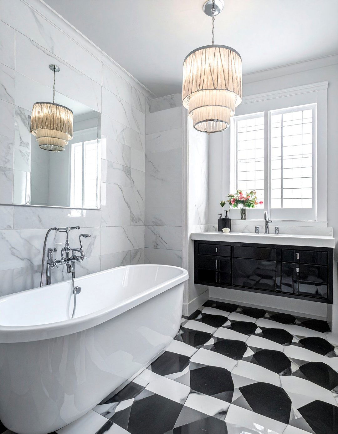 Art deco bathroom light - 30 bathroom sconce ideas