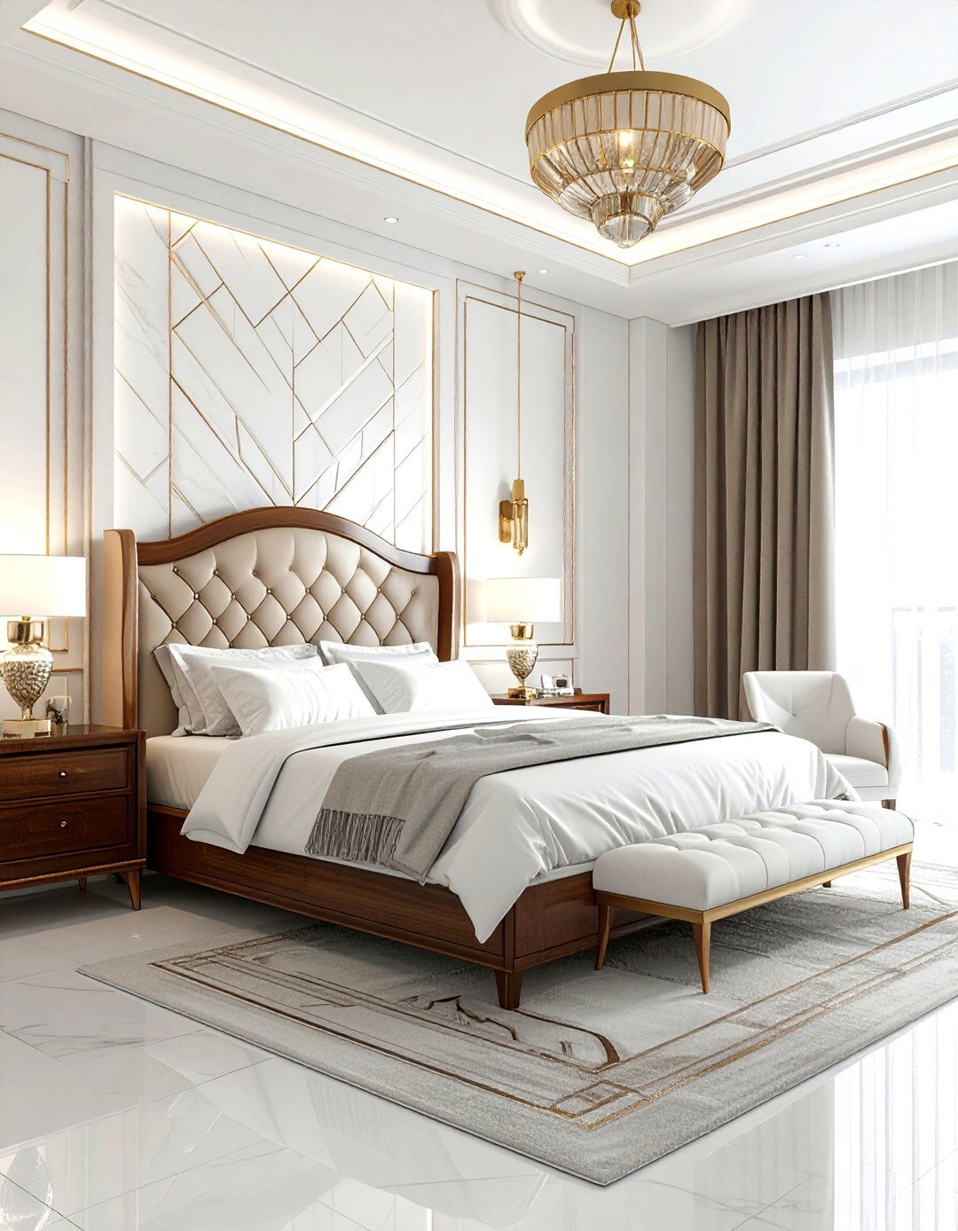 Art deco bedroom - 30 masculine bedroom ideas