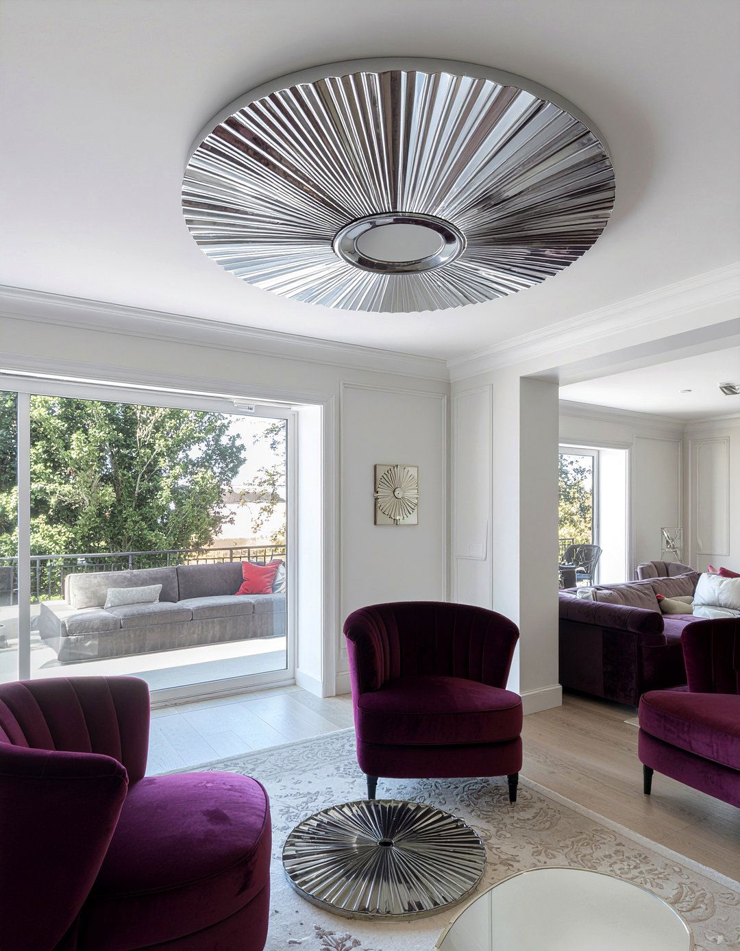 Art deco ceiling rose - 30 living room rosette ideas