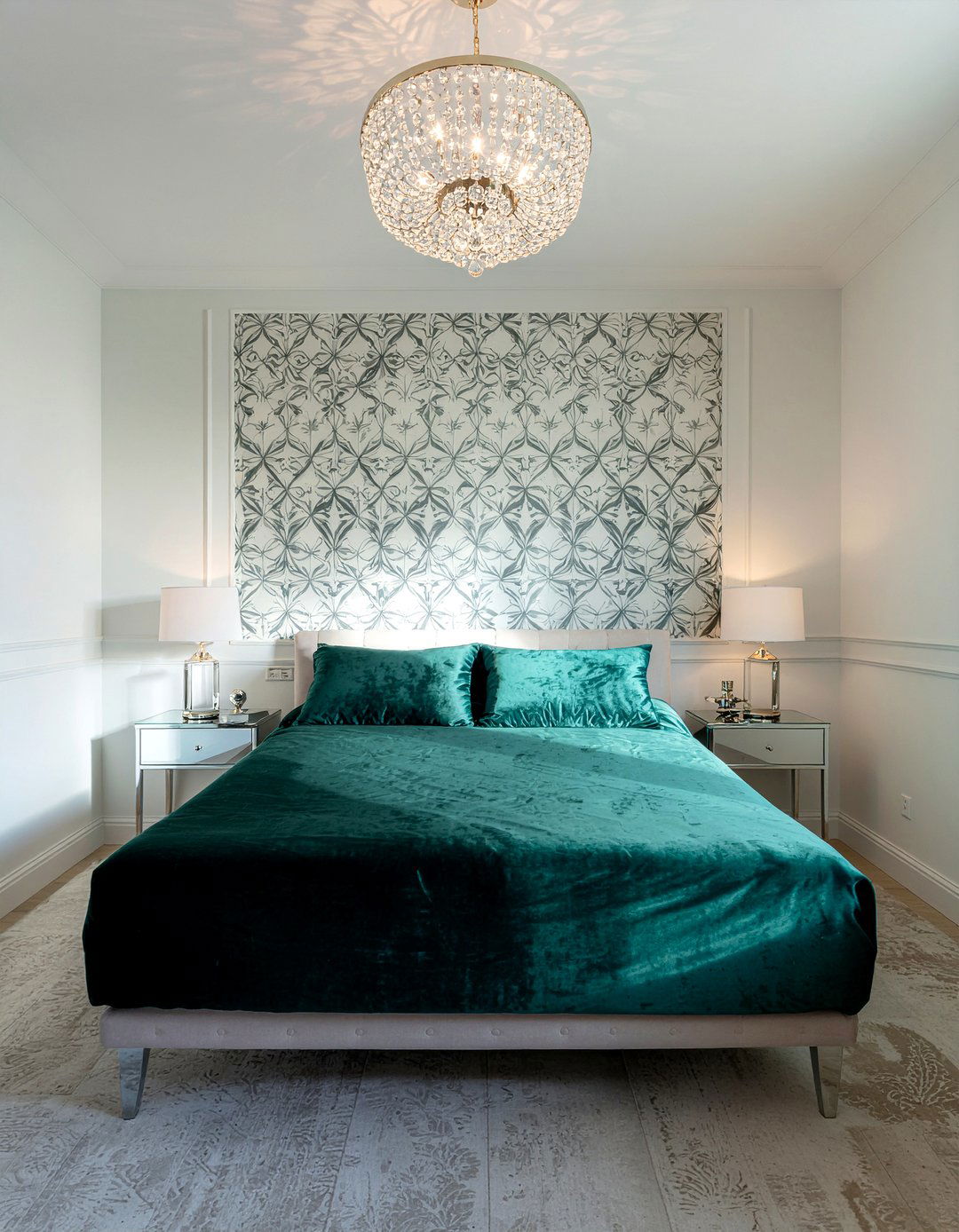 Art deco chandelier - 30 bedroom chandeliers