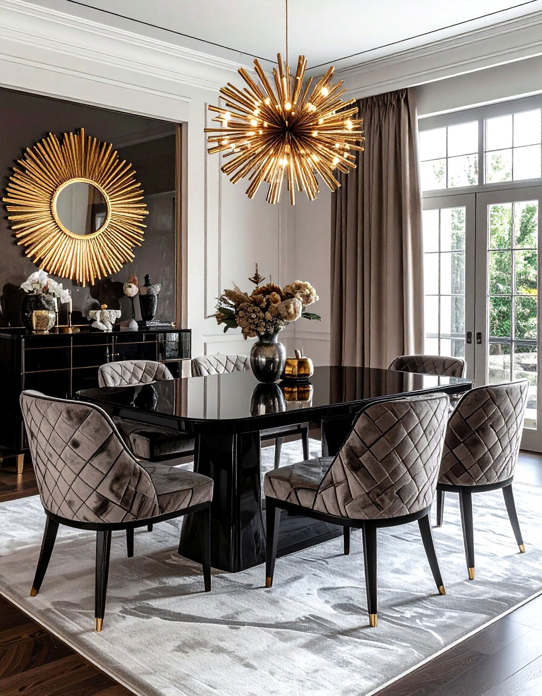 Art deco dining room - 30 cool dining room ideas