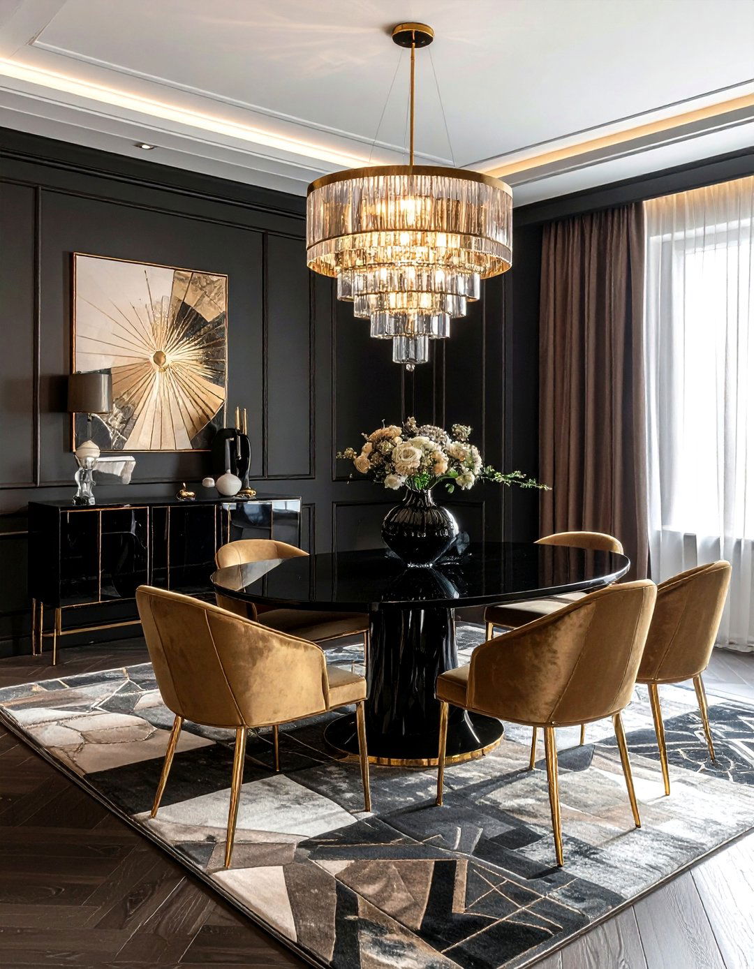 Art deco dining room - 30 one-of-a-kind dining room ideas