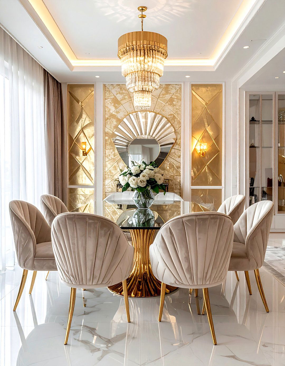 Art deco dining room - 30 Park Avenue dining room ideas