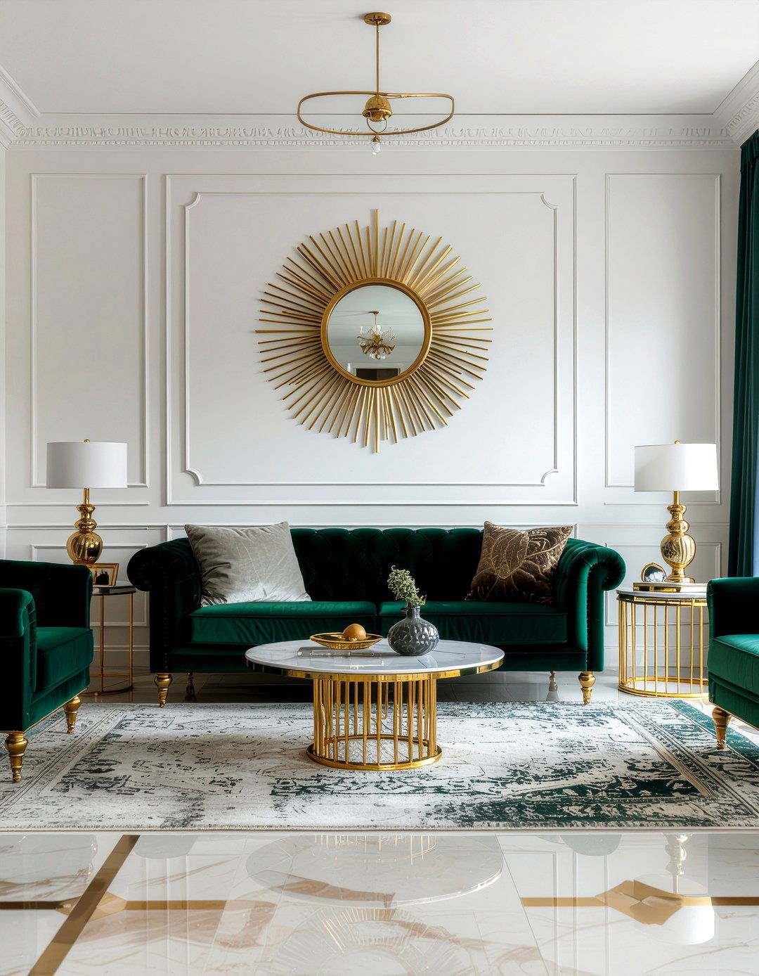 Art deco living room - 30 modern living room ideas