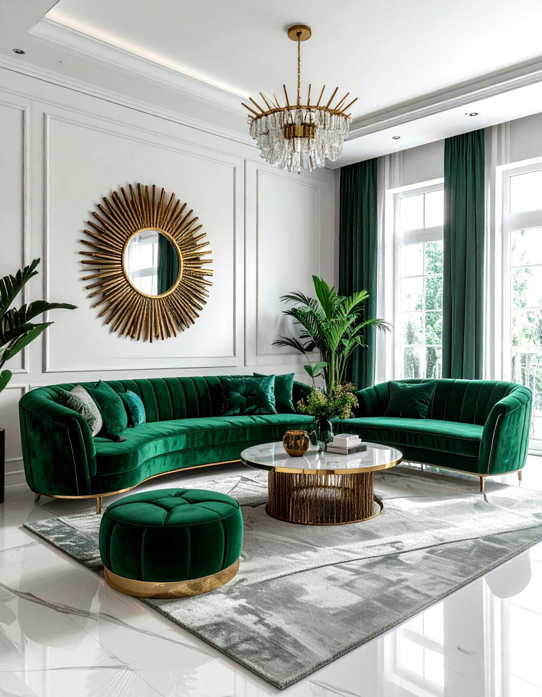 Art deco living room - 30 high-end living room ideas