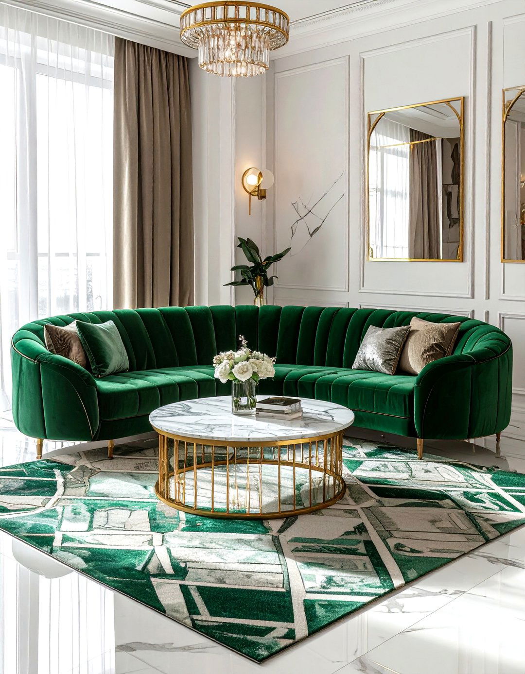 Art deco lounge - 30 unique decor ideas