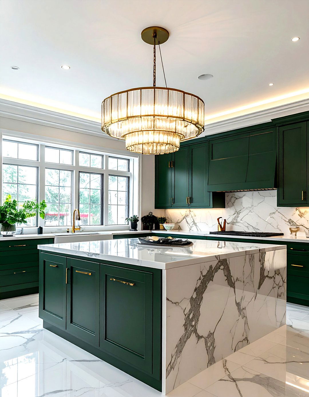 Art deco pendant - 30 kitchen lighting design