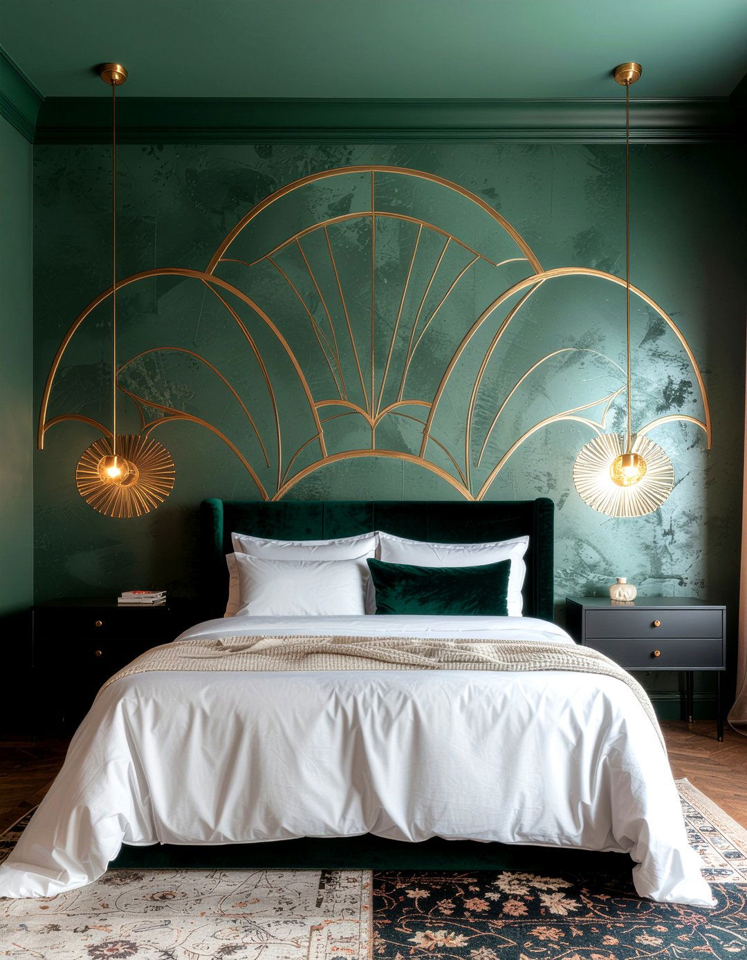 Art deco wallpaper - 30 bedroom peel and stick wallpapers