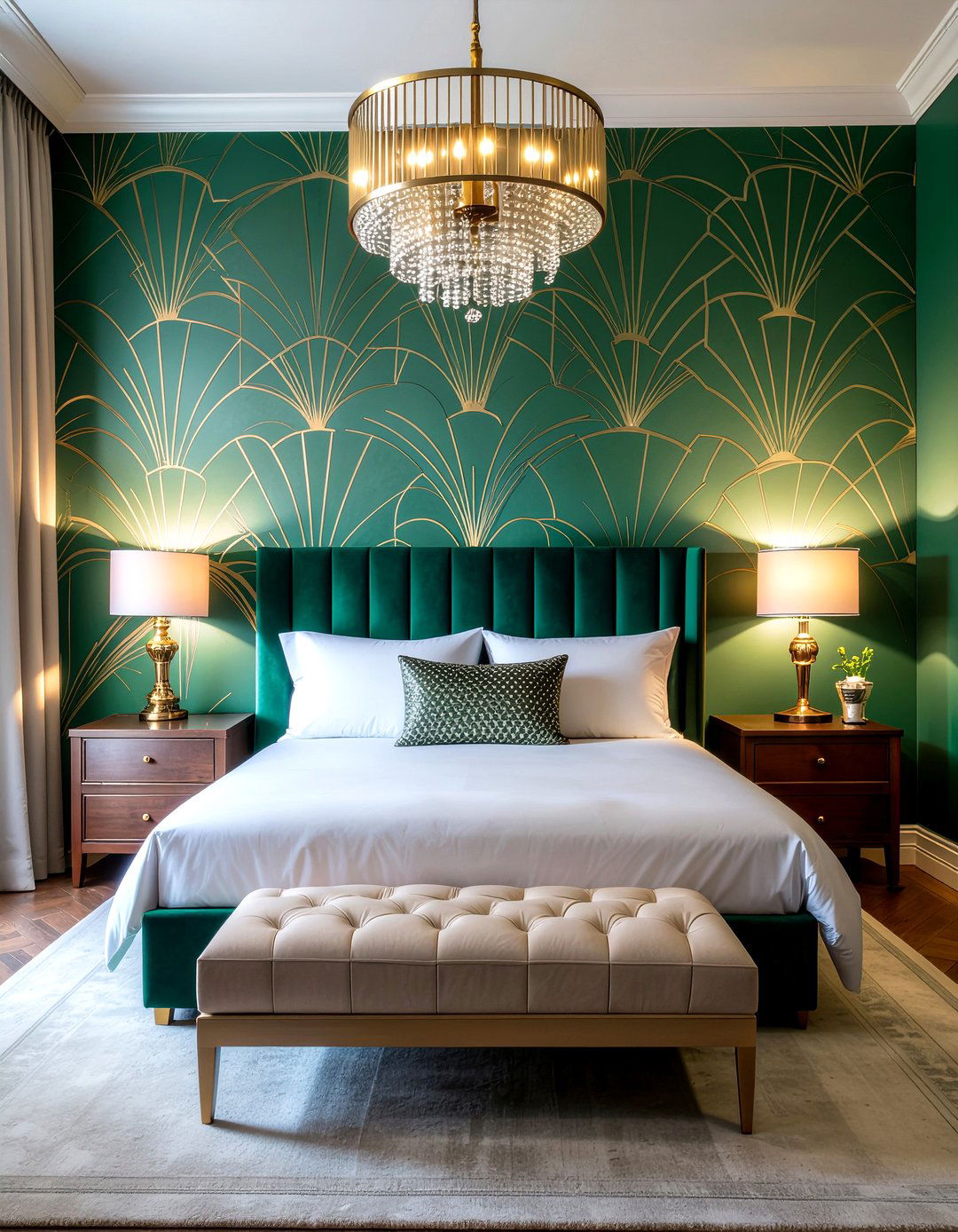 Art deco wallpaper bedroom - 30 bedroom modern wallpapers