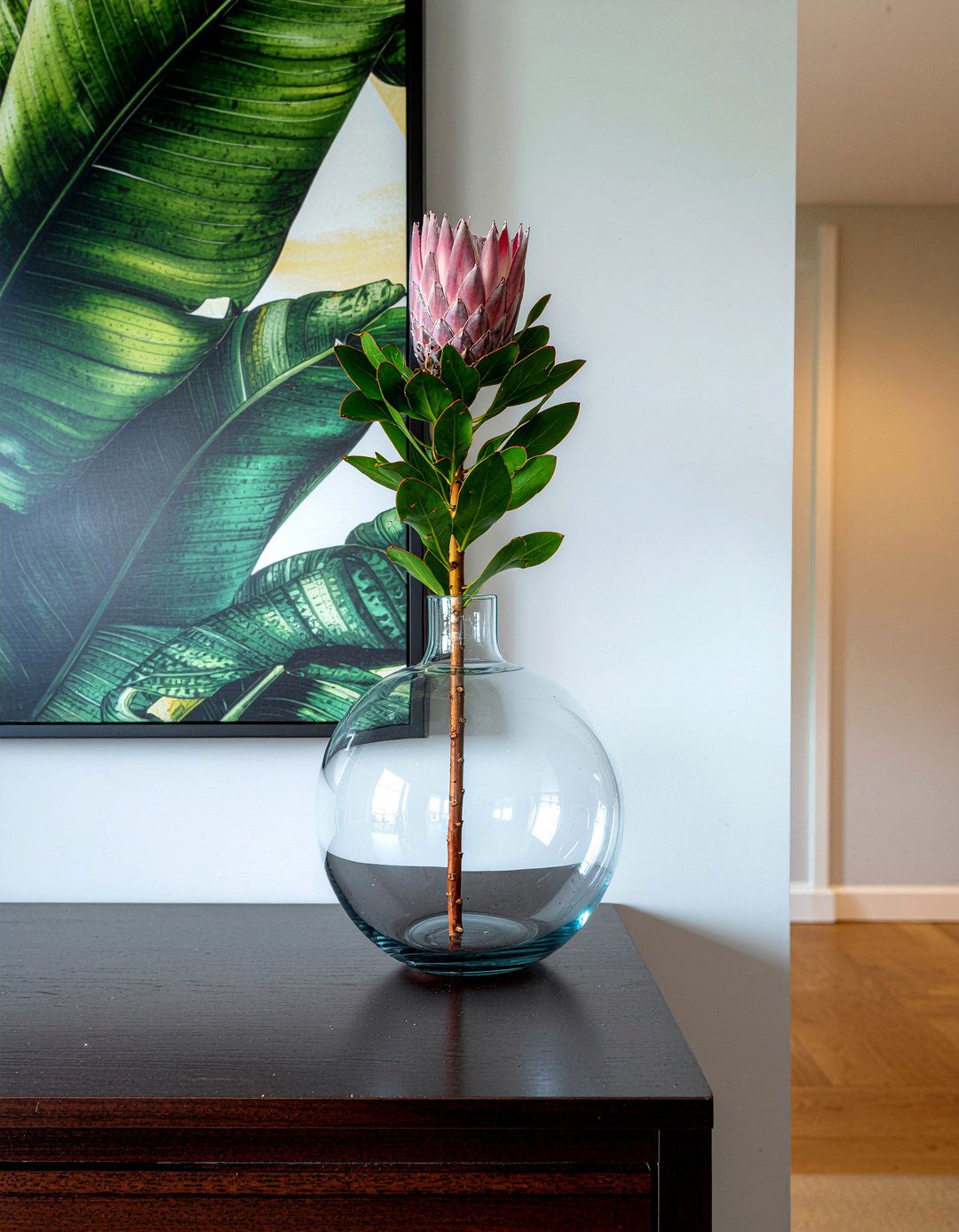 Artificial Protea Stem - 30 bedroom faux flowers