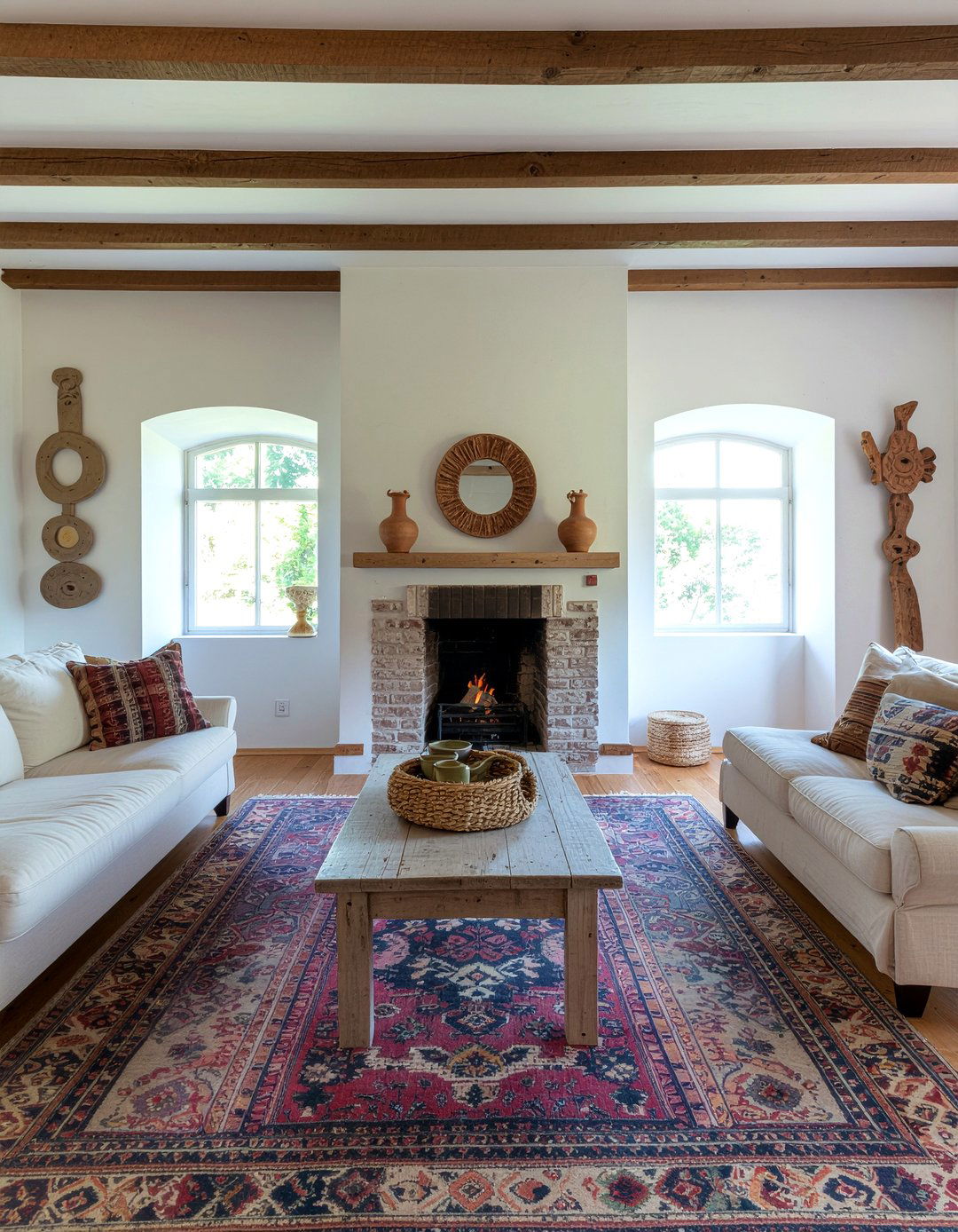 Artisan Decor Living Room - 30 magazine living room ideas