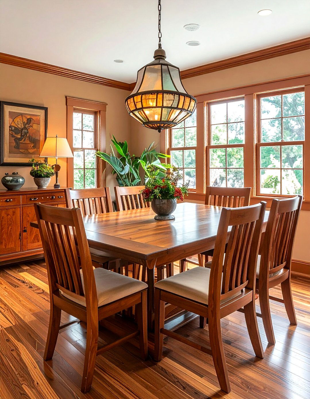 Arts And Crafts Dining Room - 30 antique dining room ideas