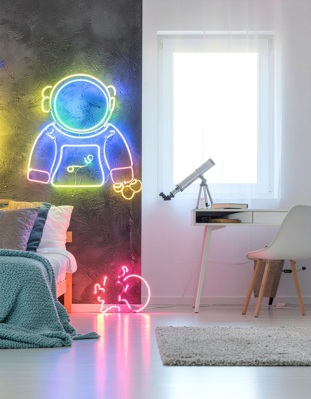 Astronaut Neon Light - 30 bedroom led signs