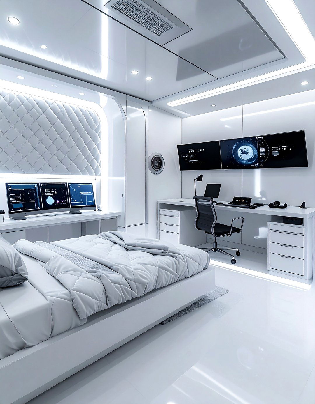 Astronaut mission control - 30 space themed bedroom ideas