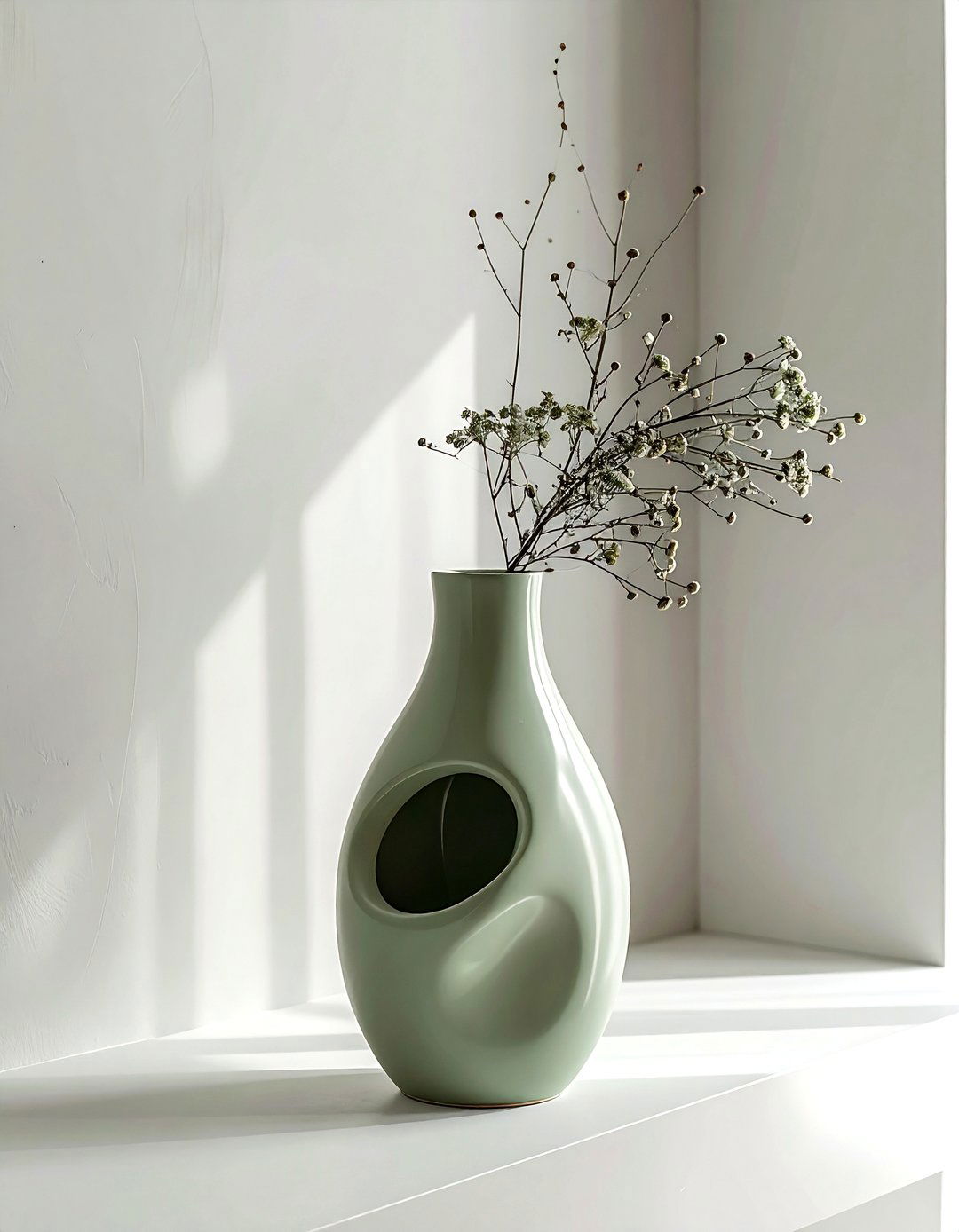 Asymmetric ceramic vase - 30 modern vase ideas
