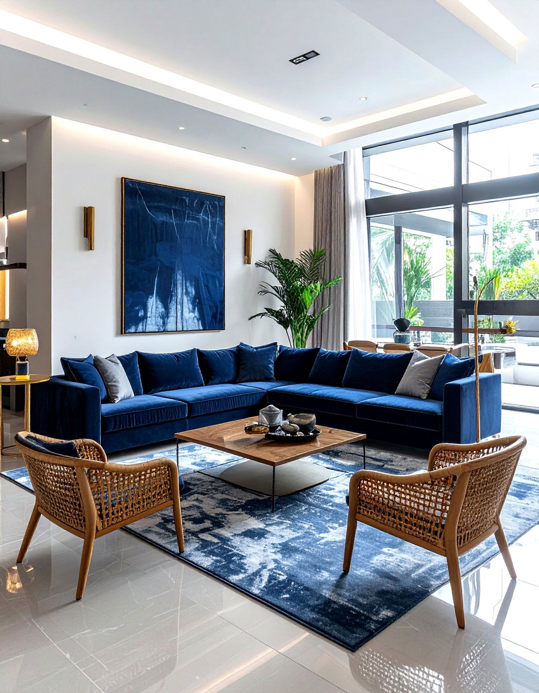 Asymmetrical Balance - 30 design principles for decor