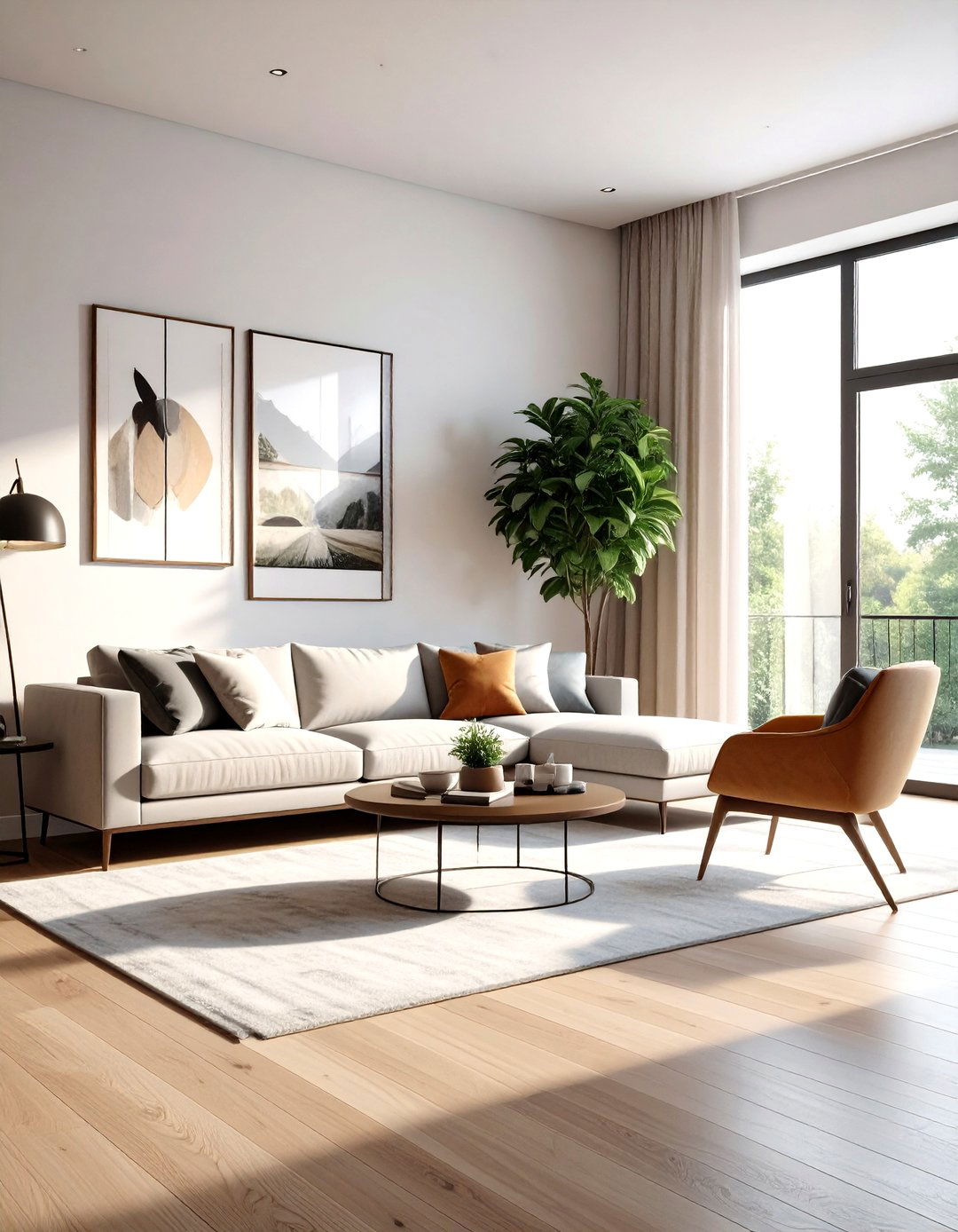 Asymmetrical Living Room Layout - 30 living room furniture arrangement