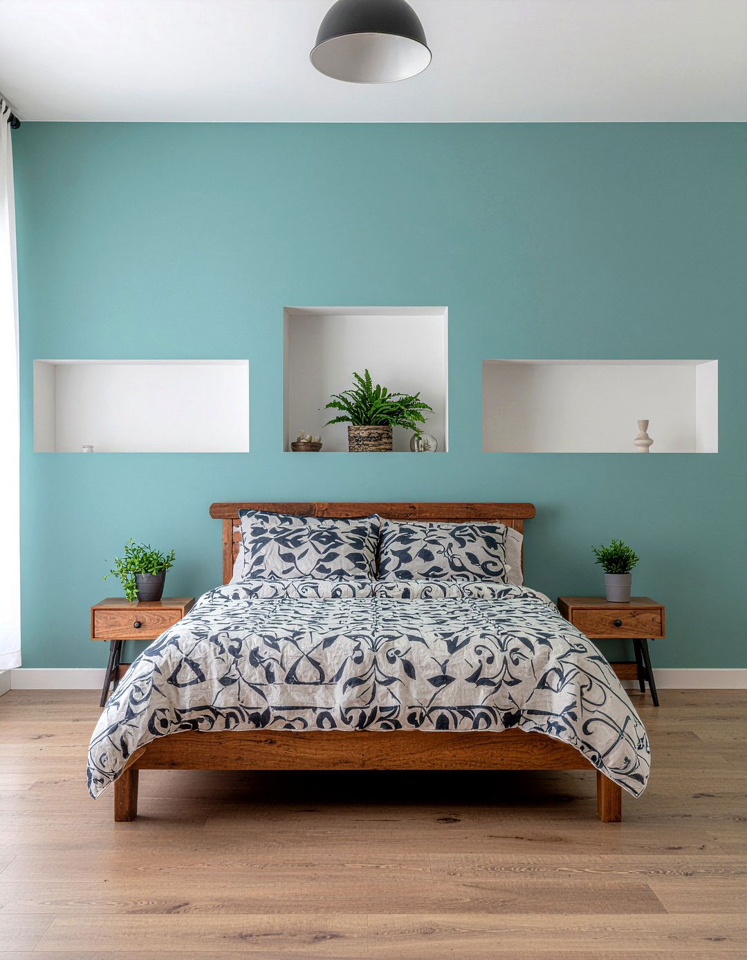 Asymmetrical Wall Niche - 30 bedroom wall niches