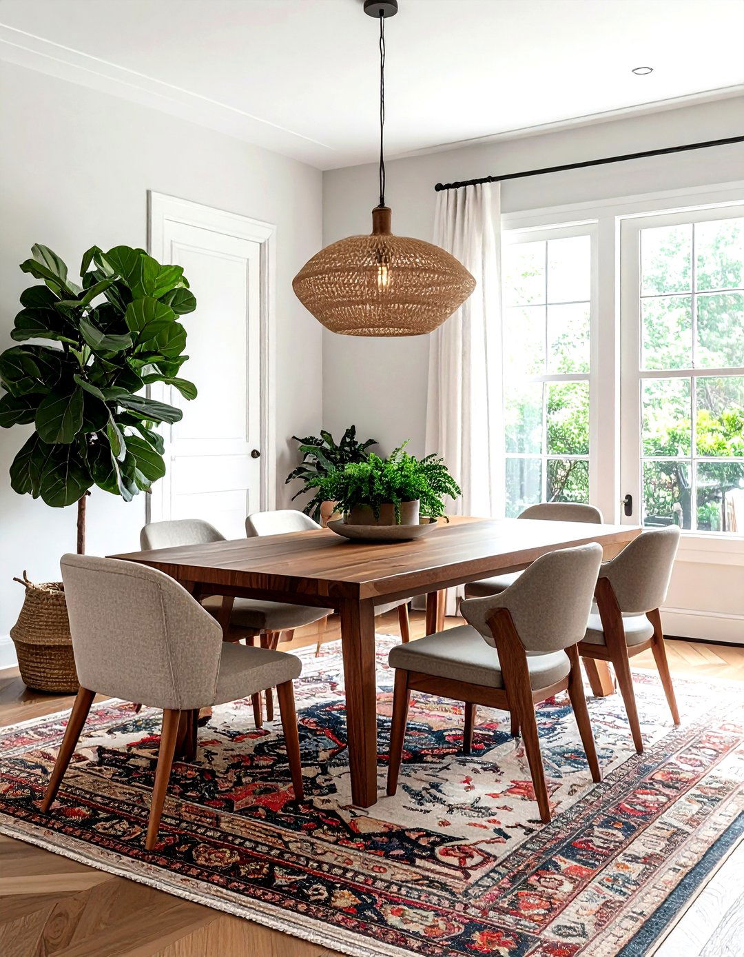 Asymmetrical dining room arrangement - 30 dining room furniture arrangement