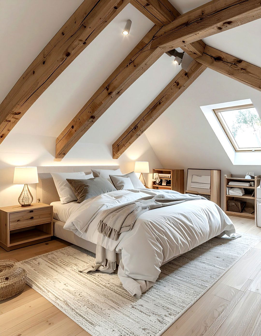 Attic Bedroom - 30 model home bedroom ideas