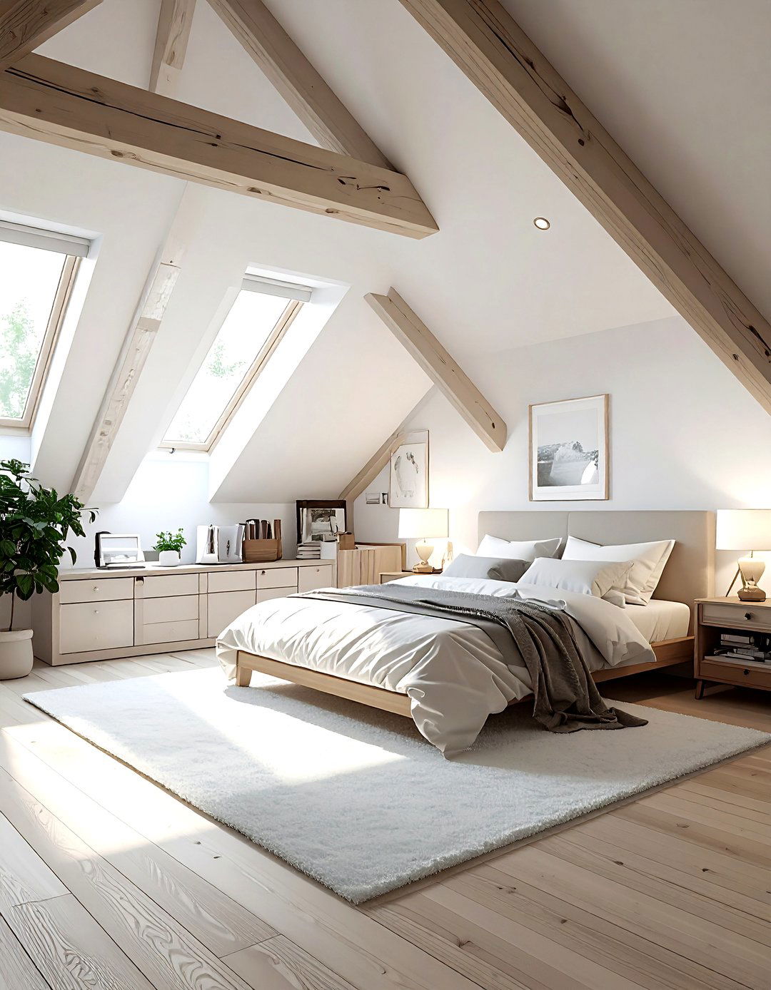 Attic Bedroom - 30 new construction bedroom ideas