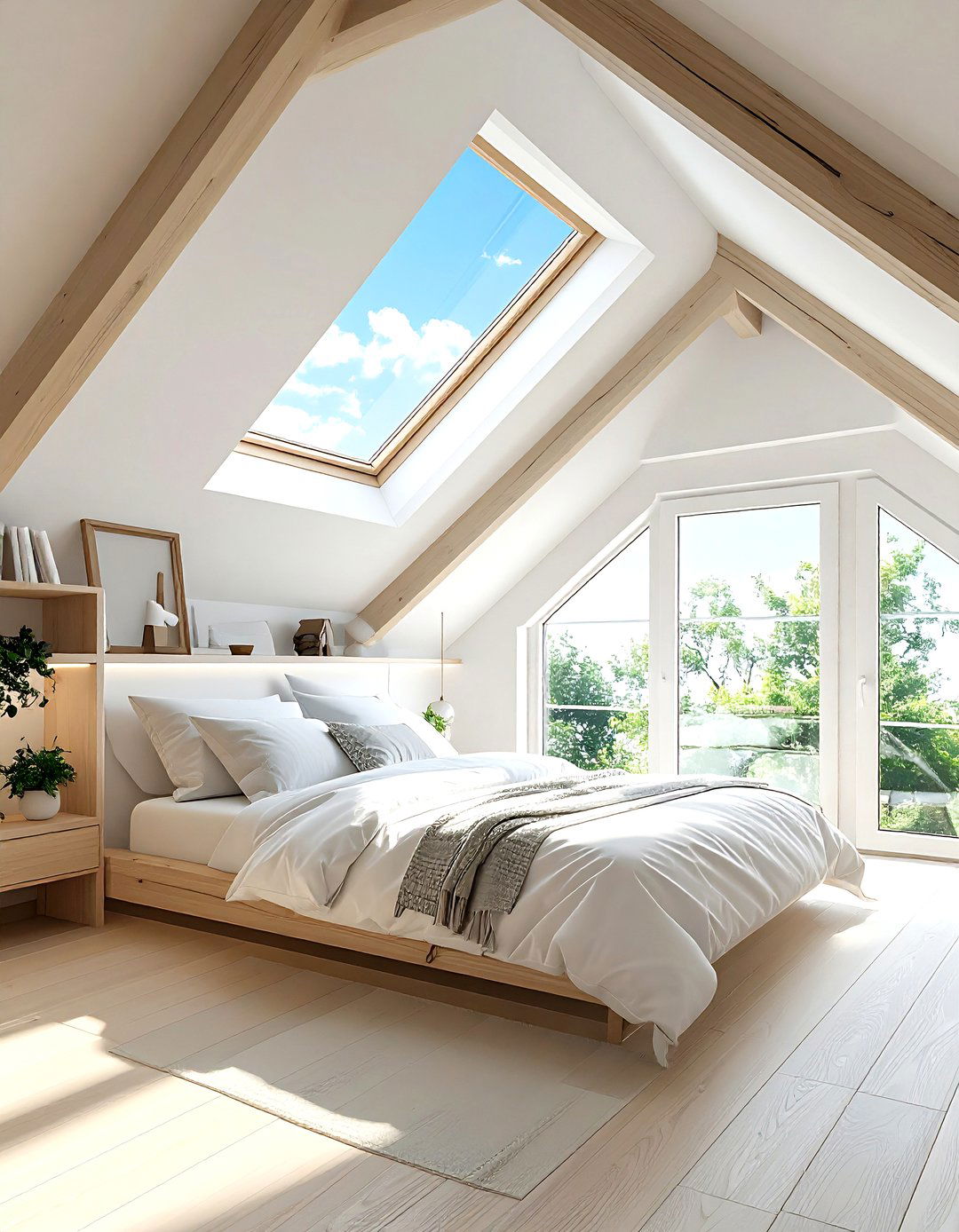Attic Bedroom - 30 inviting decor ideas