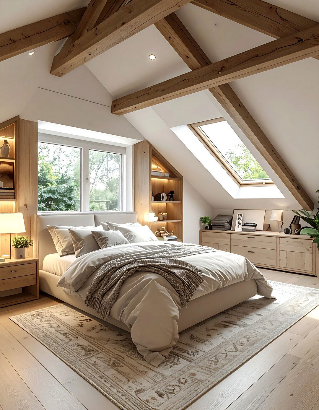 Attic Bedroom - 30 luxury bedroom ideas