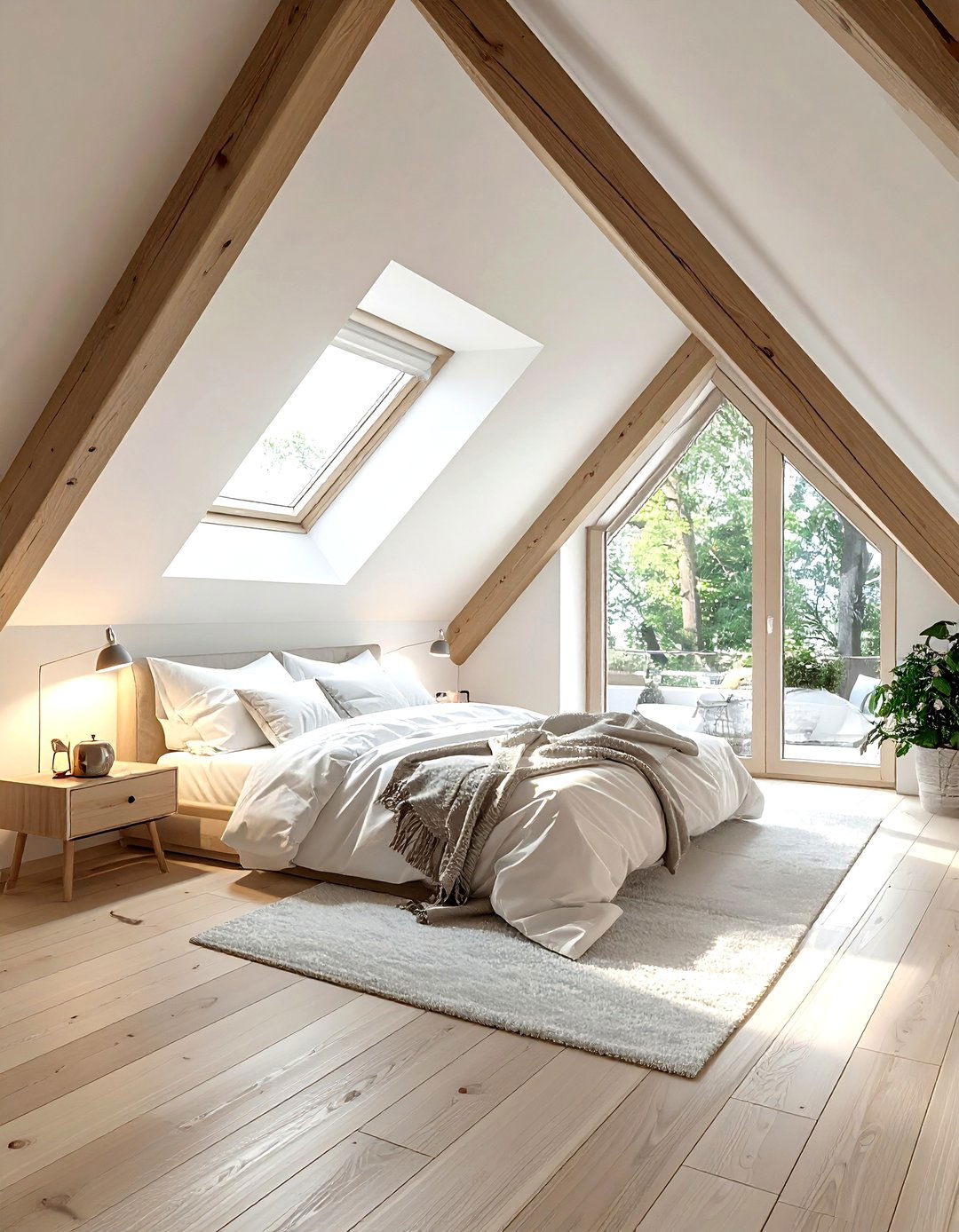 Attic Bedroom Conversion - 30 before and after decor ideas