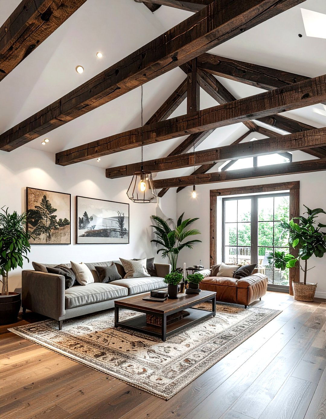 Attic Exposed Beams - 30 attic decor ideas