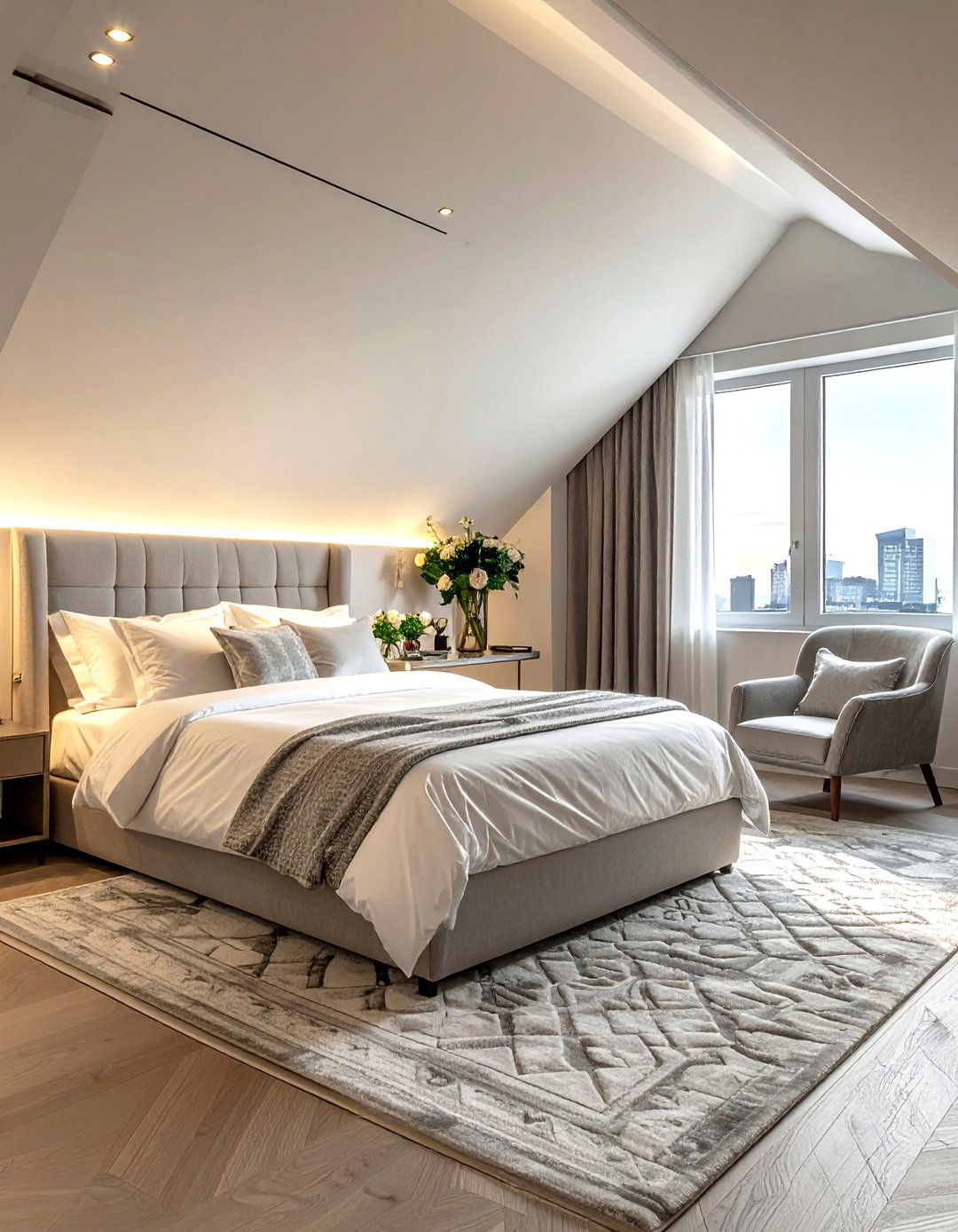 Attic Guest Suite - 30 attic decor ideas