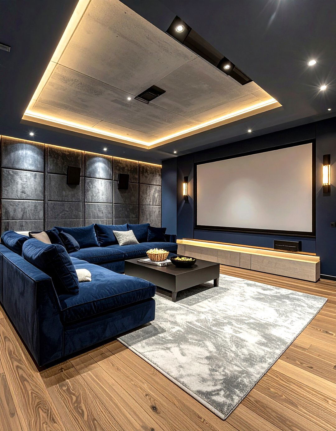 Attic Home Cinema - 30 attic decor ideas
