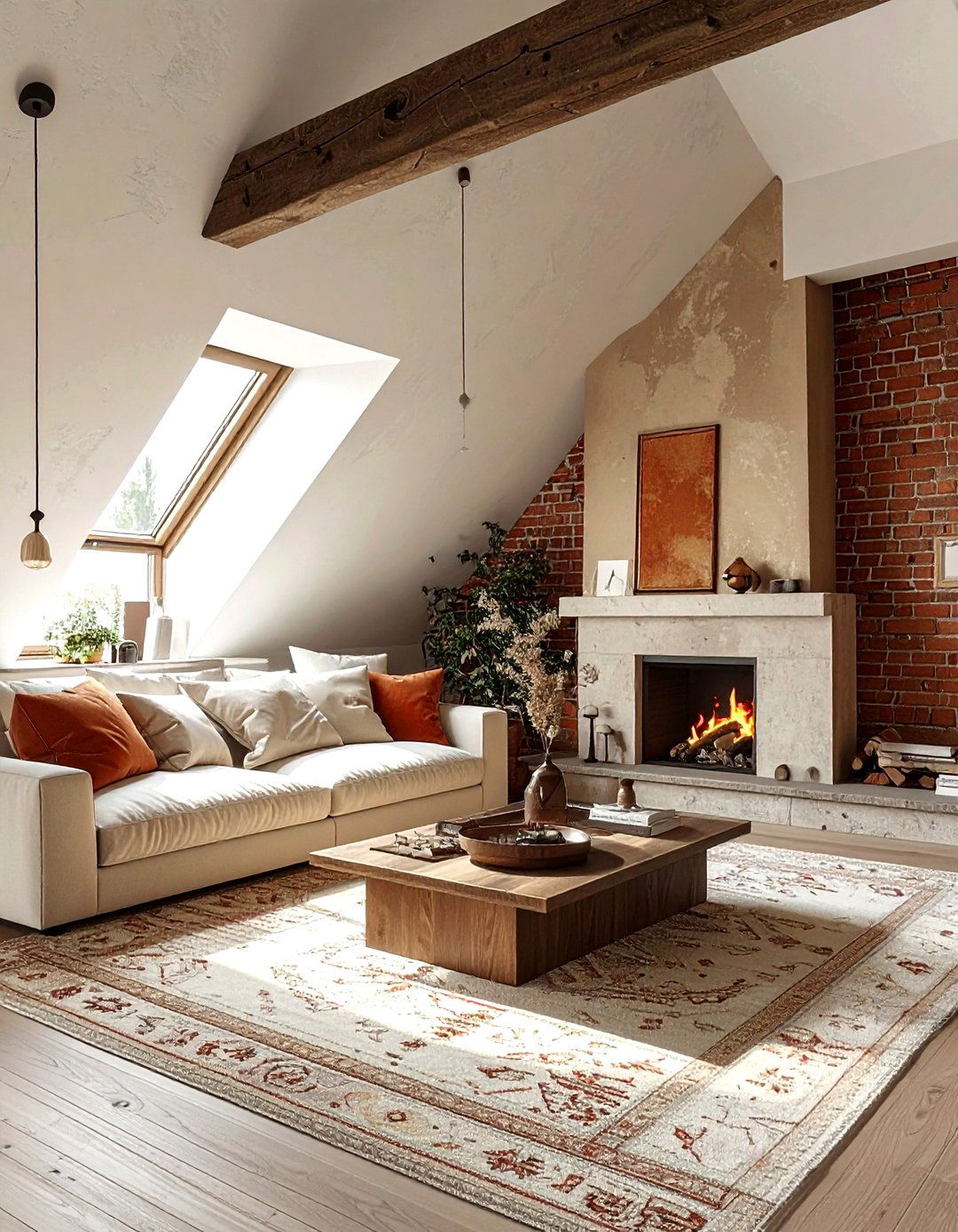 Attic Living Room - 30 attic decor ideas