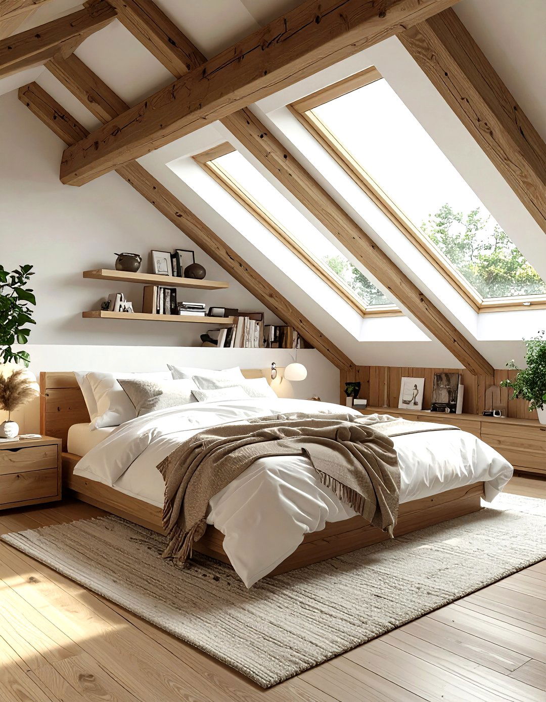 Attic Suite Bedroom - 30 bedroom conversation starter ideas