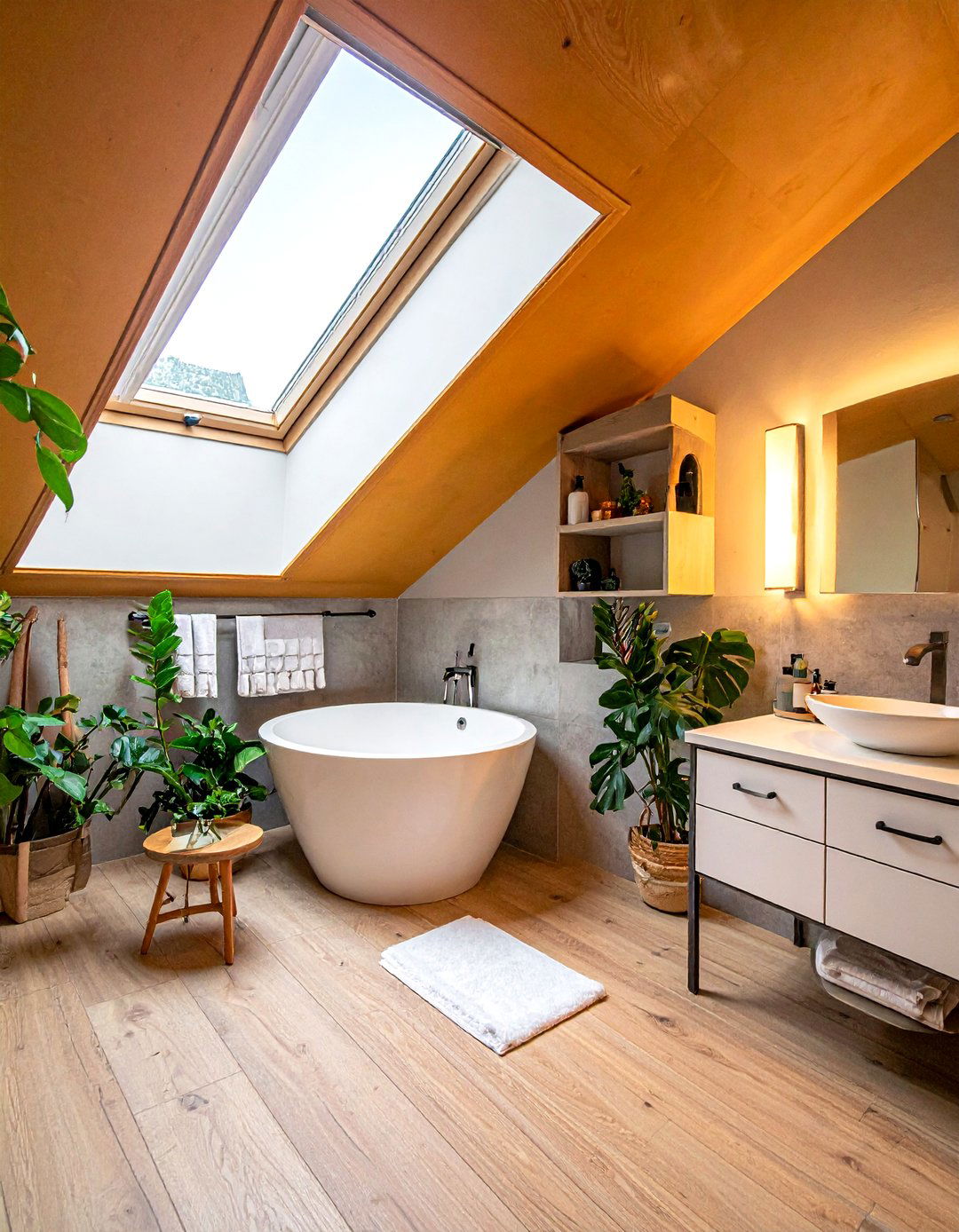 Attic bathroom floor plan - 30 bathroom reconfiguration ideas