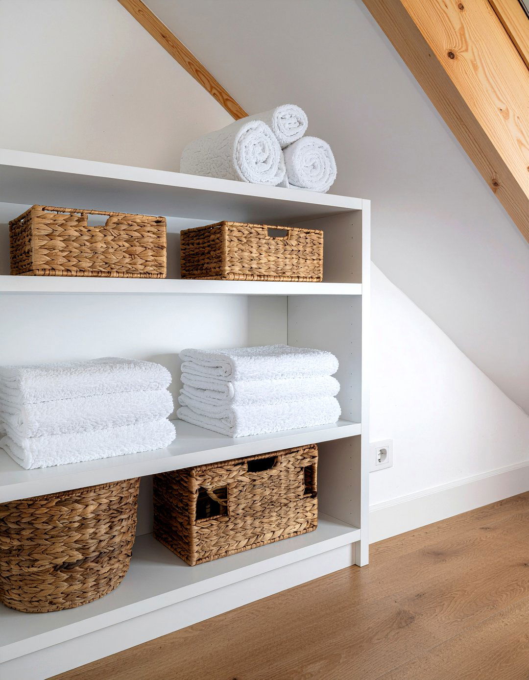 Attic bathroom storage solutions - 30 attic bathroom ideas