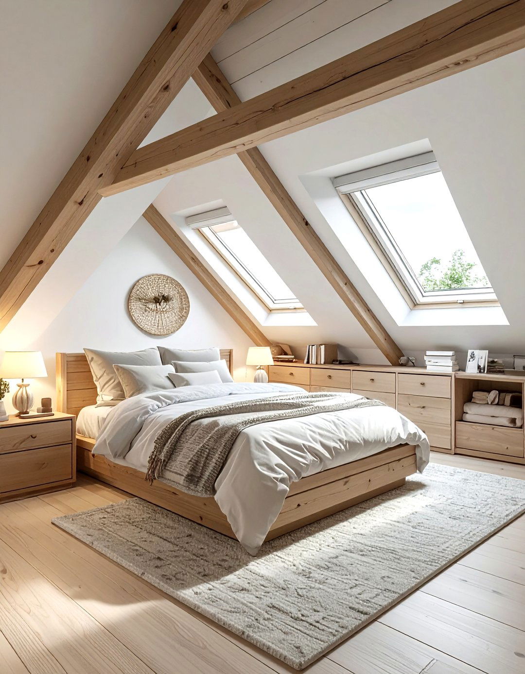 Attic bedroom - 30 show home bedroom ideas