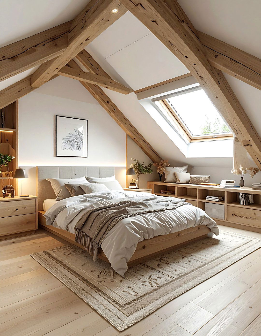 Attic bedroom floor plan - 30 bedroom floor plan ideas