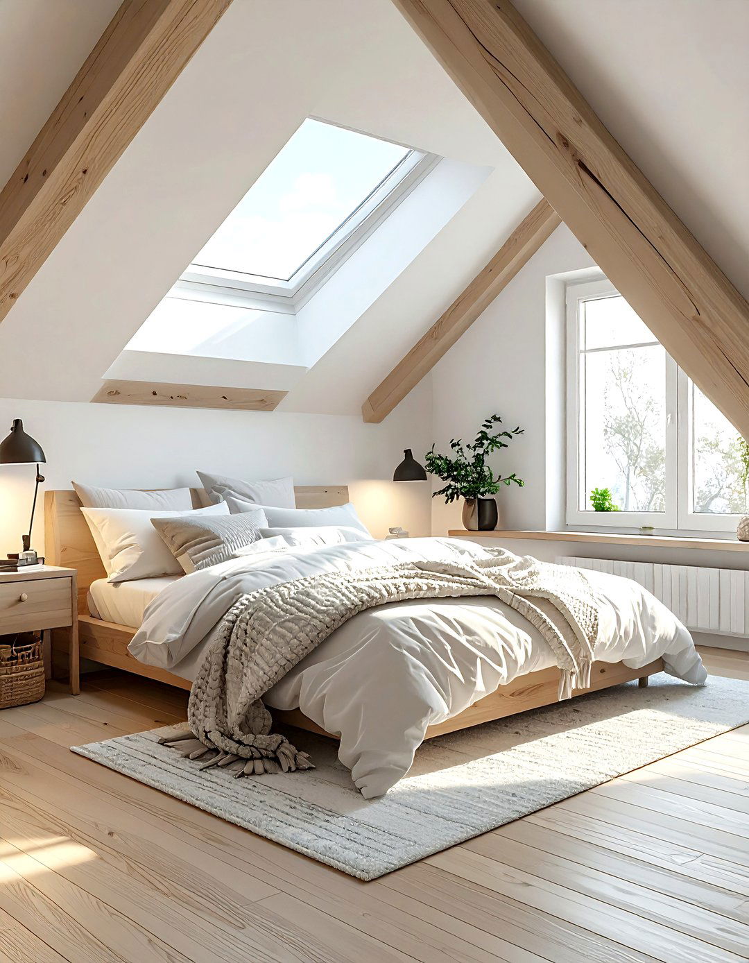 Attic bedroom open plan - 30 open concept bedroom ideas