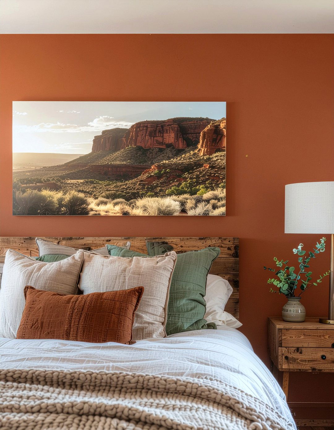 Australian outback colors - 30 travel themed bedroom ideas