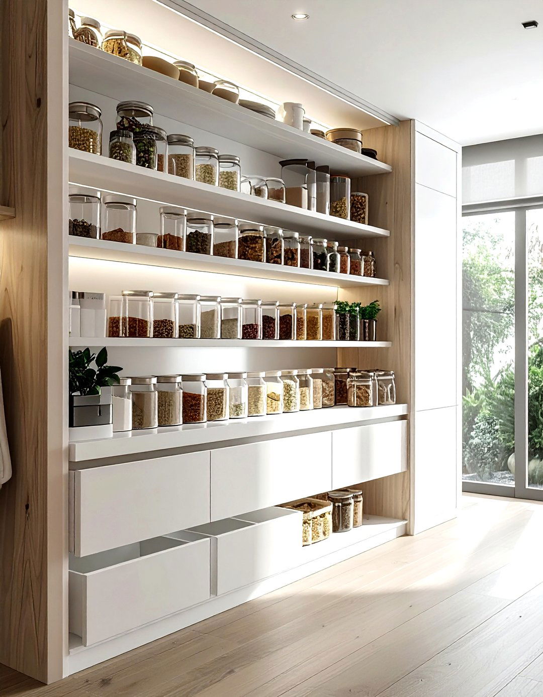 Automated Pantry Organizer - 30 kitchen automation ideas