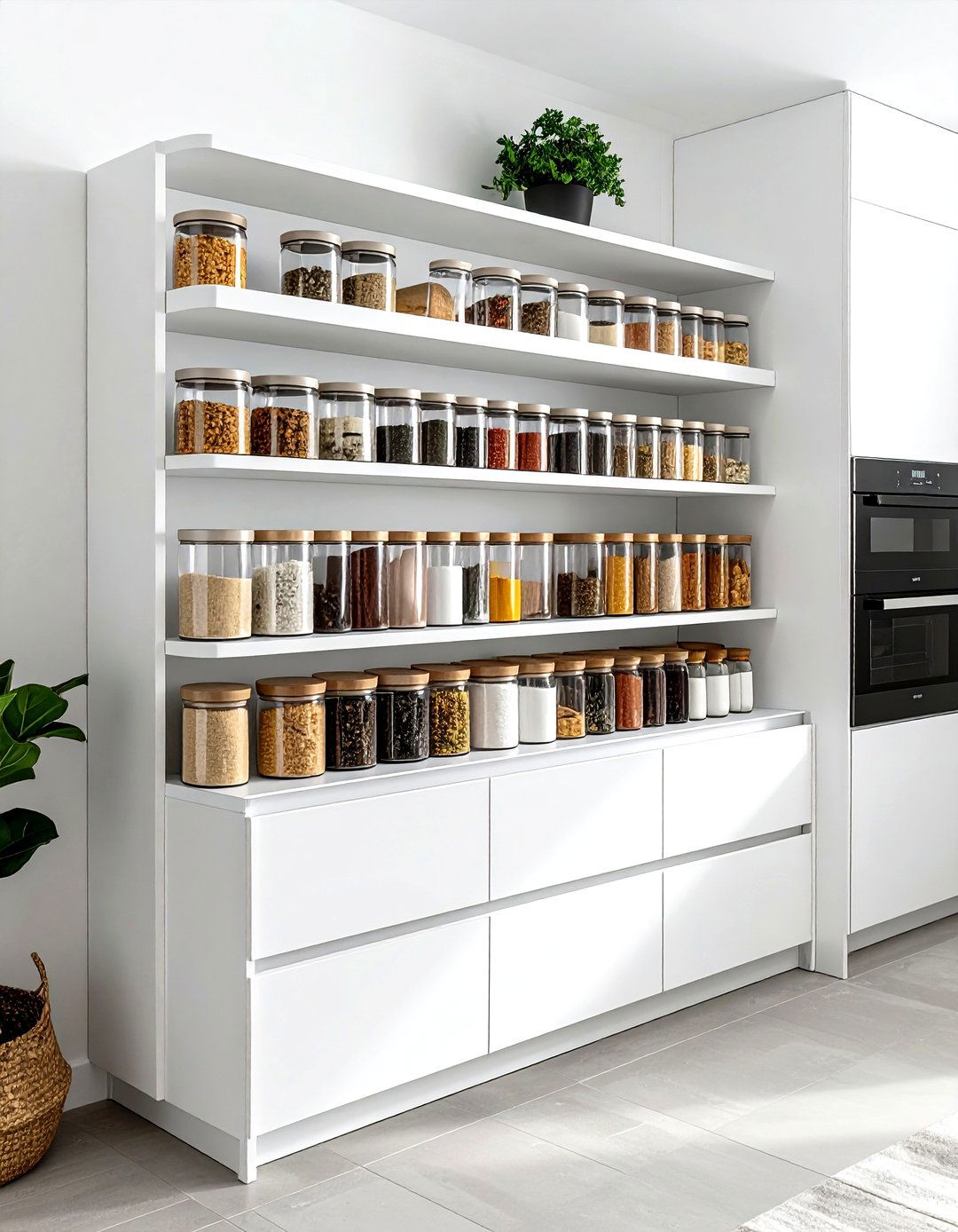 Automated Spice Rack - 30 kitchen automation ideas