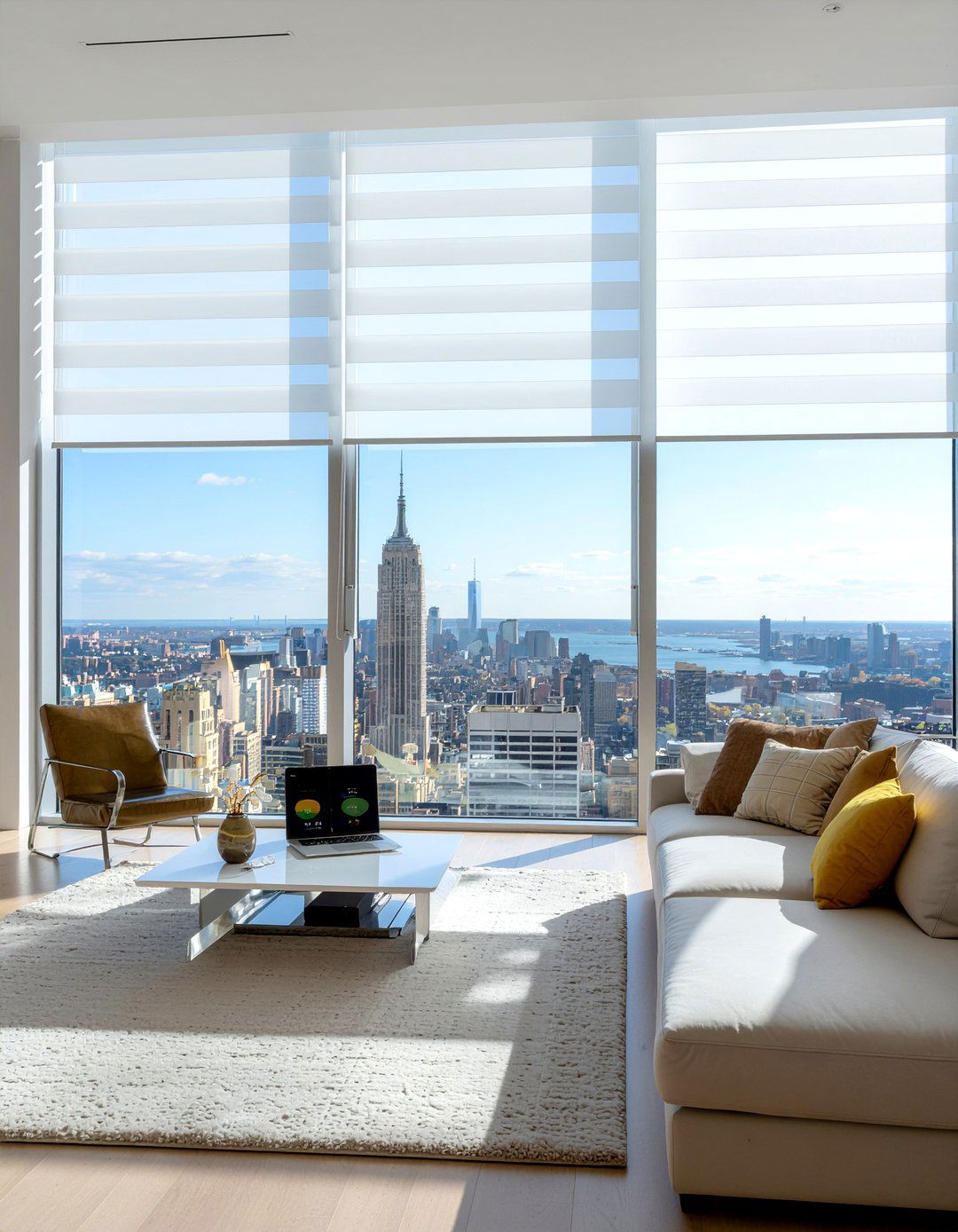 Automatic smart blinds - 30 living room blinds
