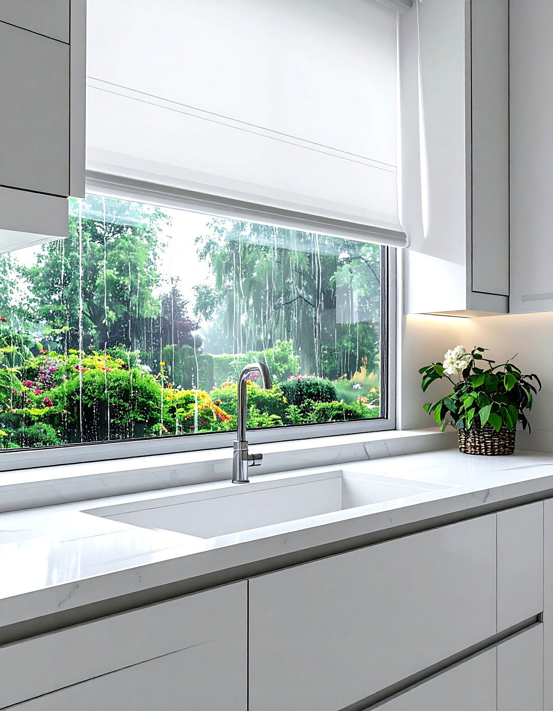 Awning Window Over Sink - 30 kitchen window over sink ideas