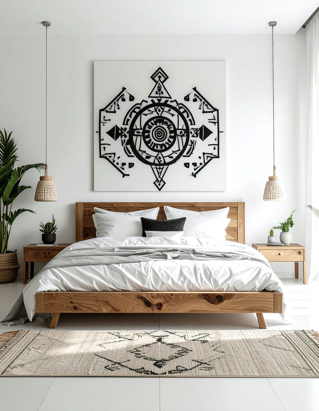 Aztec Wall Art - 30 tribal pattern decor ideas