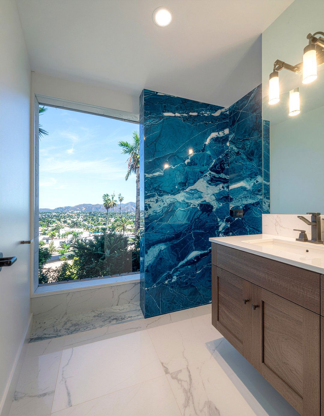 Azul Macaubas Quartzite Bathroom - 30 quartzite bathroom ideas