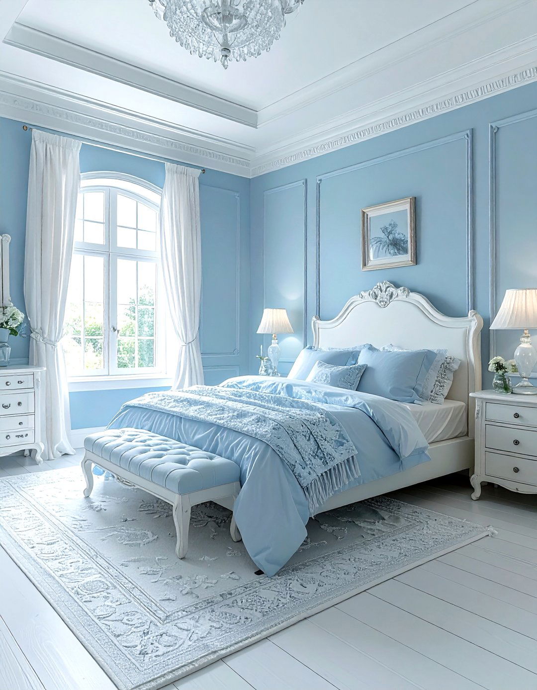 Baby Blue Bedroom - 30 blue bedroom ideas