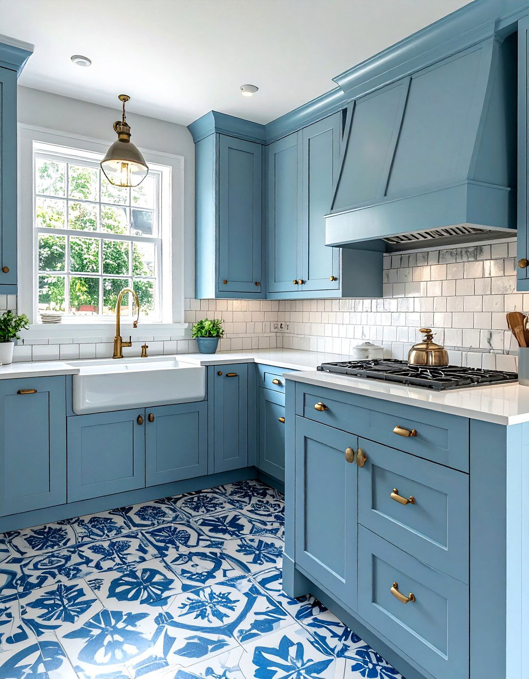 Baby Blue Kitchen Cabinets - 30 blue kitchen cabinet ideas
