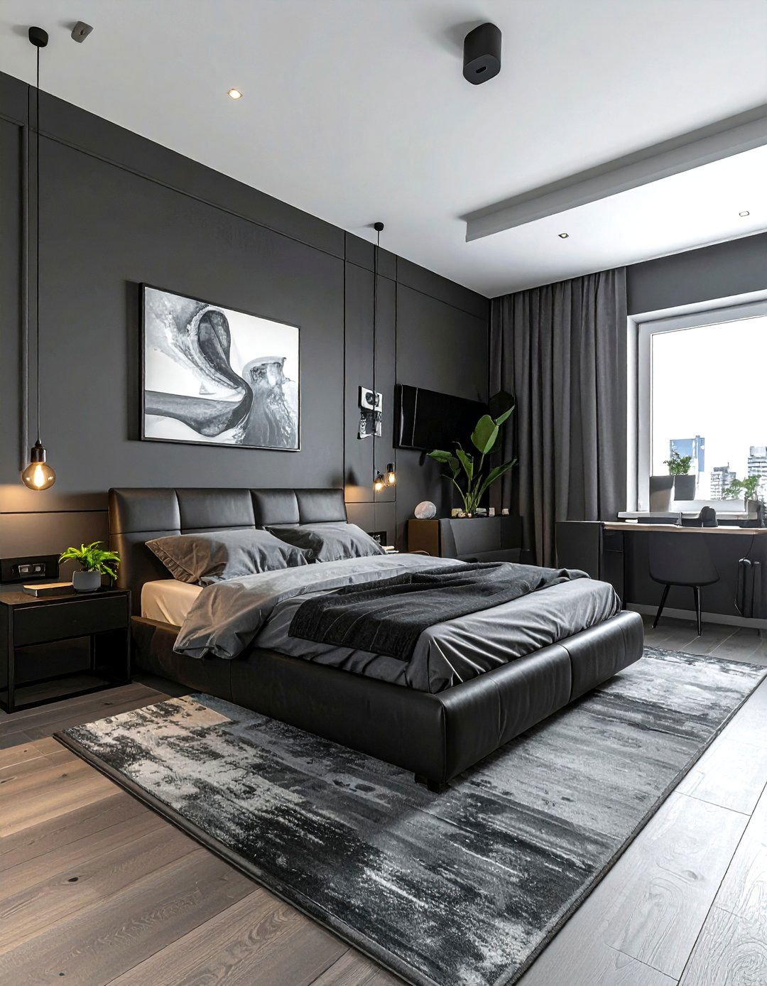Bachelor Gray Bedroom - 30 minimalist gray bedroom ideas
