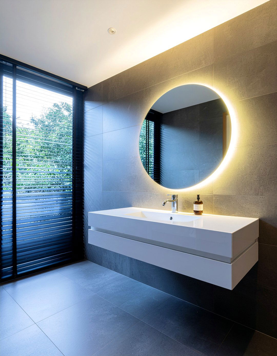 Backlit Bathroom Mirror - 30 bathroom major renovation ideas