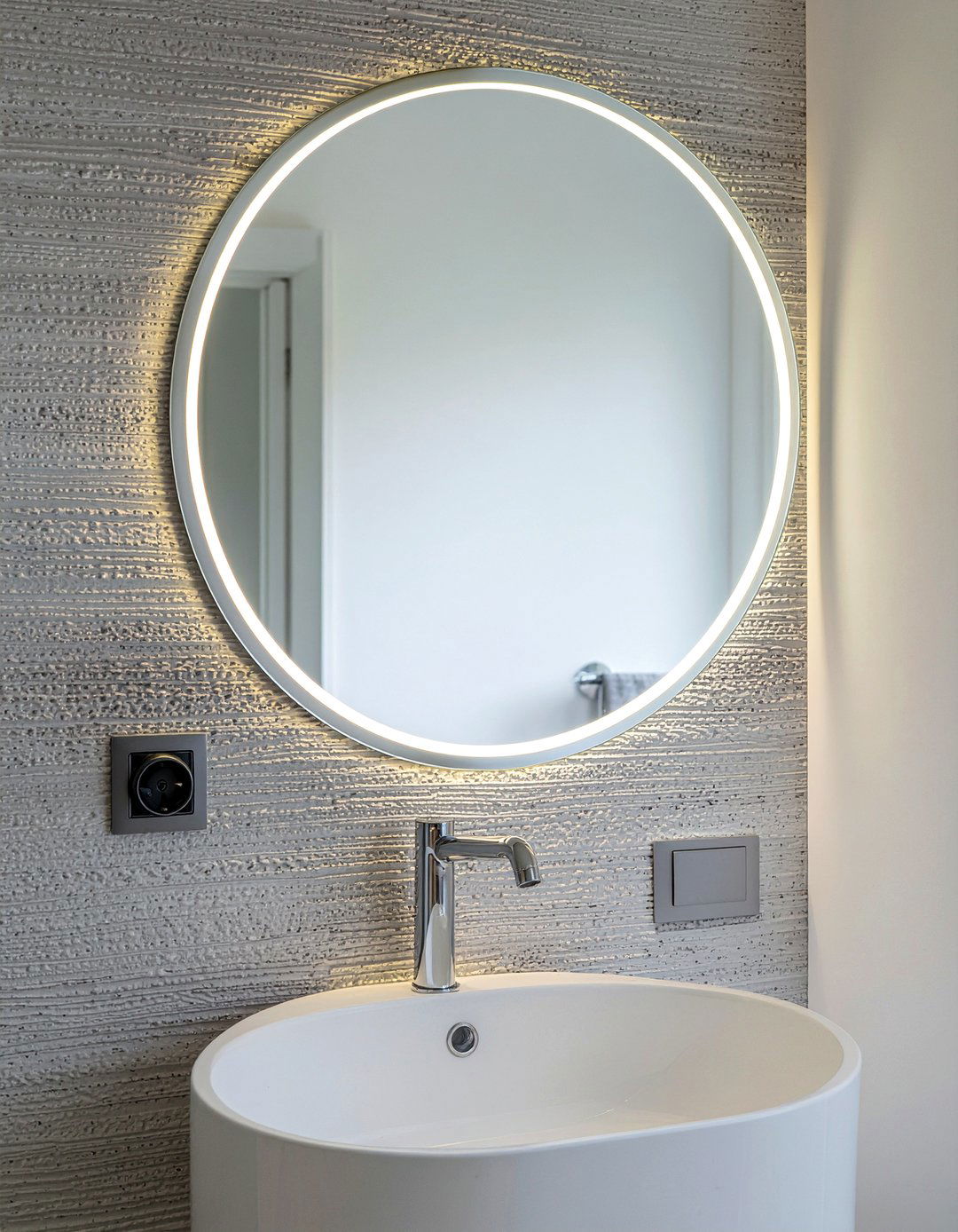 Backlit bathroom mirror - 30 bathroom trendy element ideas